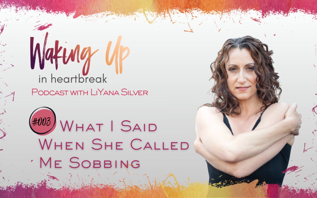What I Said When She Called Me Sobbing